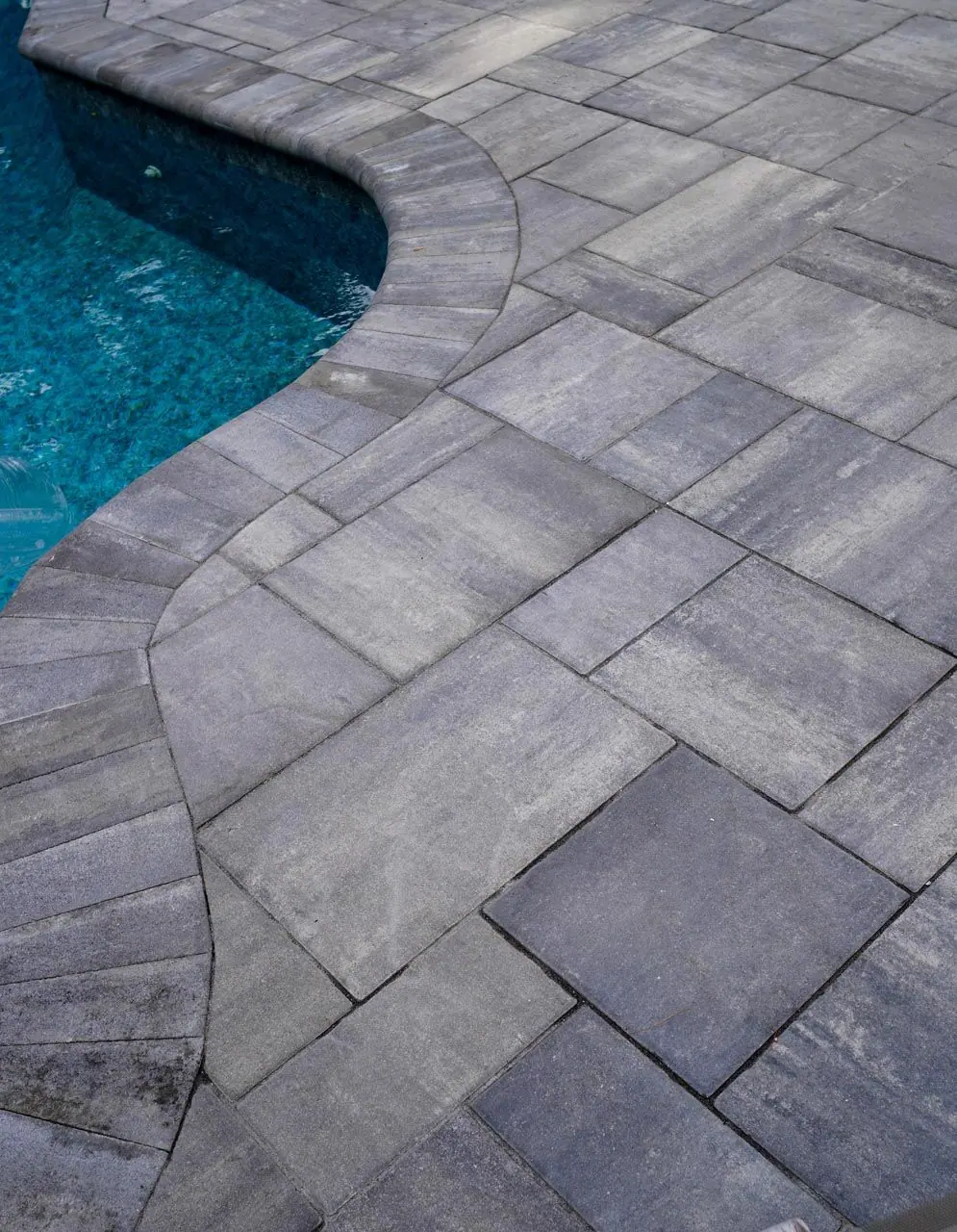 Pool Patios project in the Contrast Landscape project gallery
