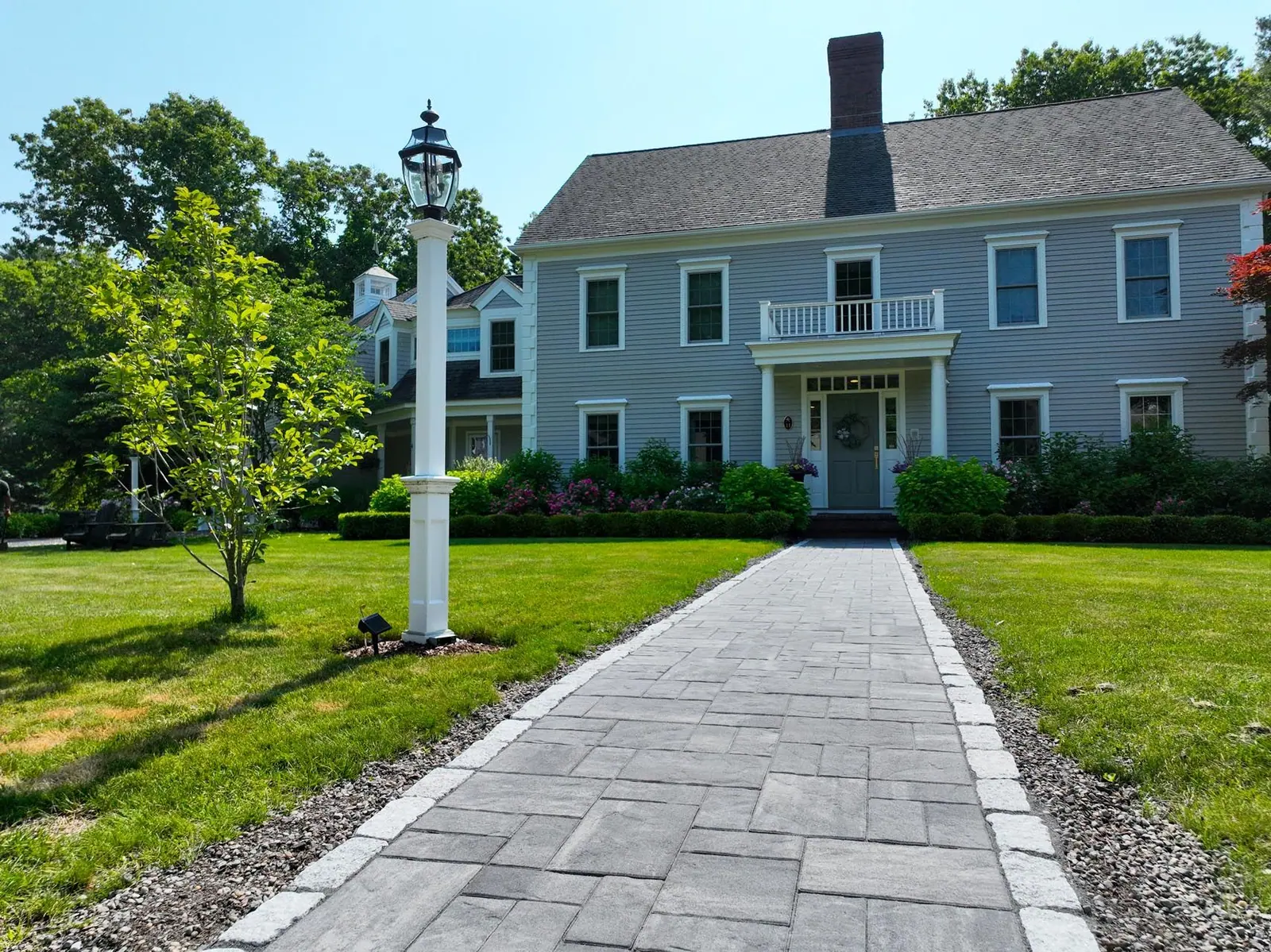 Outdoor landscaping and construction project in the Contrast Landscape project gallery